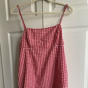 Urban Outfitters plaid dress